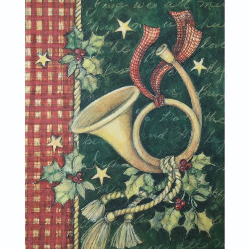 [LANG]크리스마스 카드-french horn