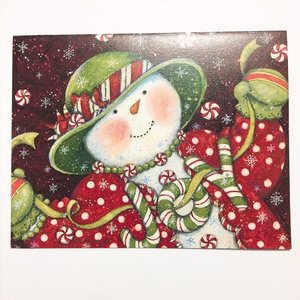 [LANG]크리스마스 카드-candy stripes